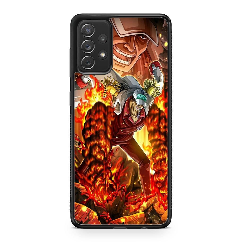 Akainu Exploding Volcano Galaxy A32 / A52 / A72 Case