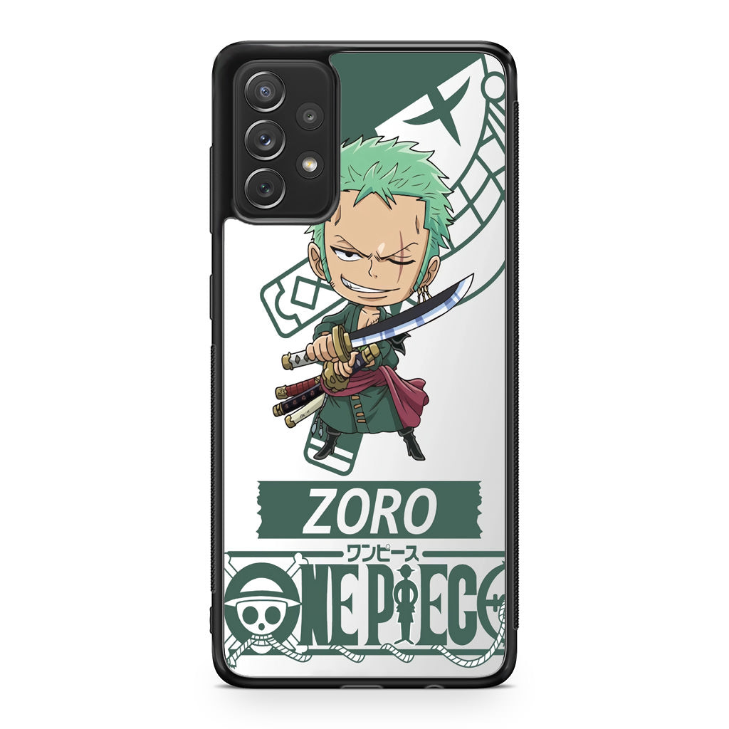 Chibi Zoro Galaxy A32 / A52 / A72 Case