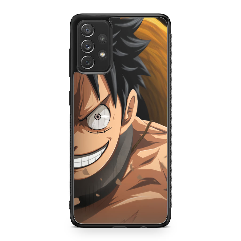 Luffy Half Smile Galaxy A32 / A52 / A72 Case