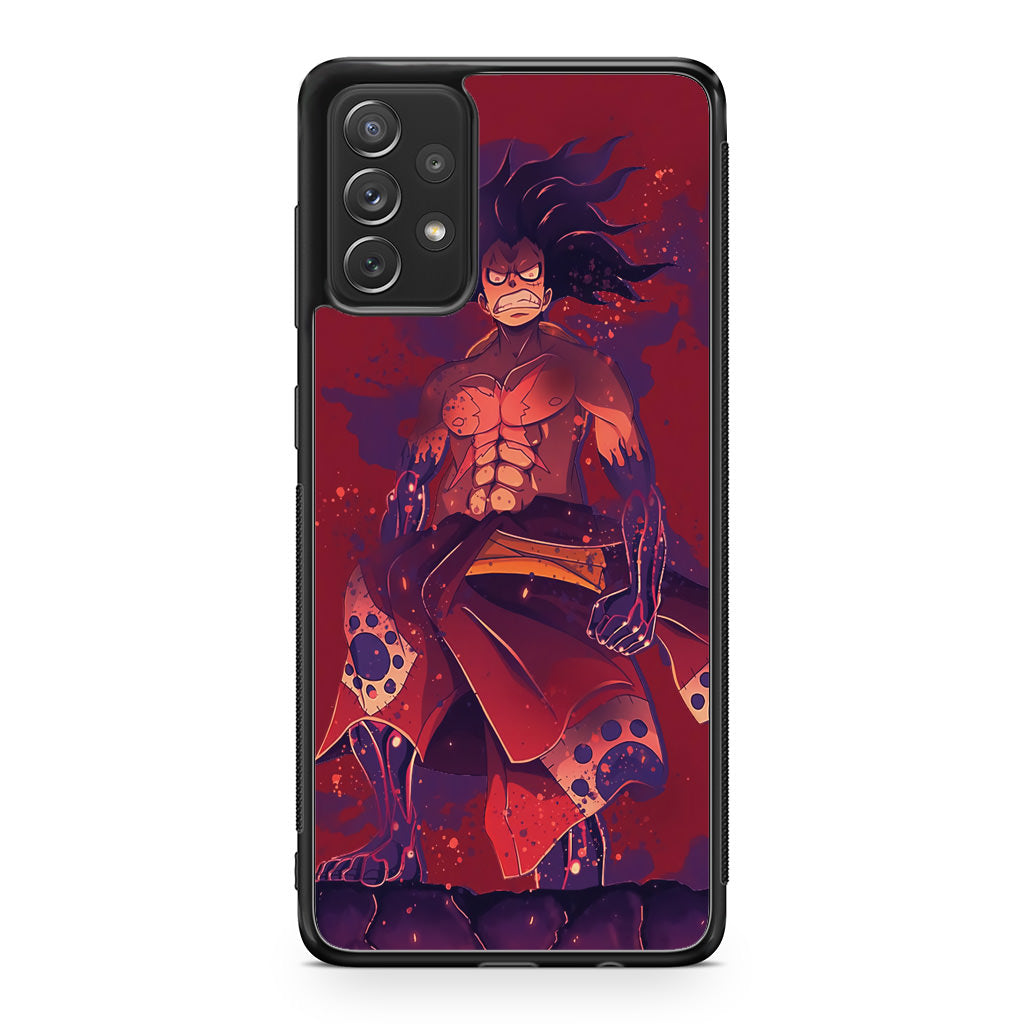 Luffy Snake Man Art Galaxy A32 / A52 / A72 Case