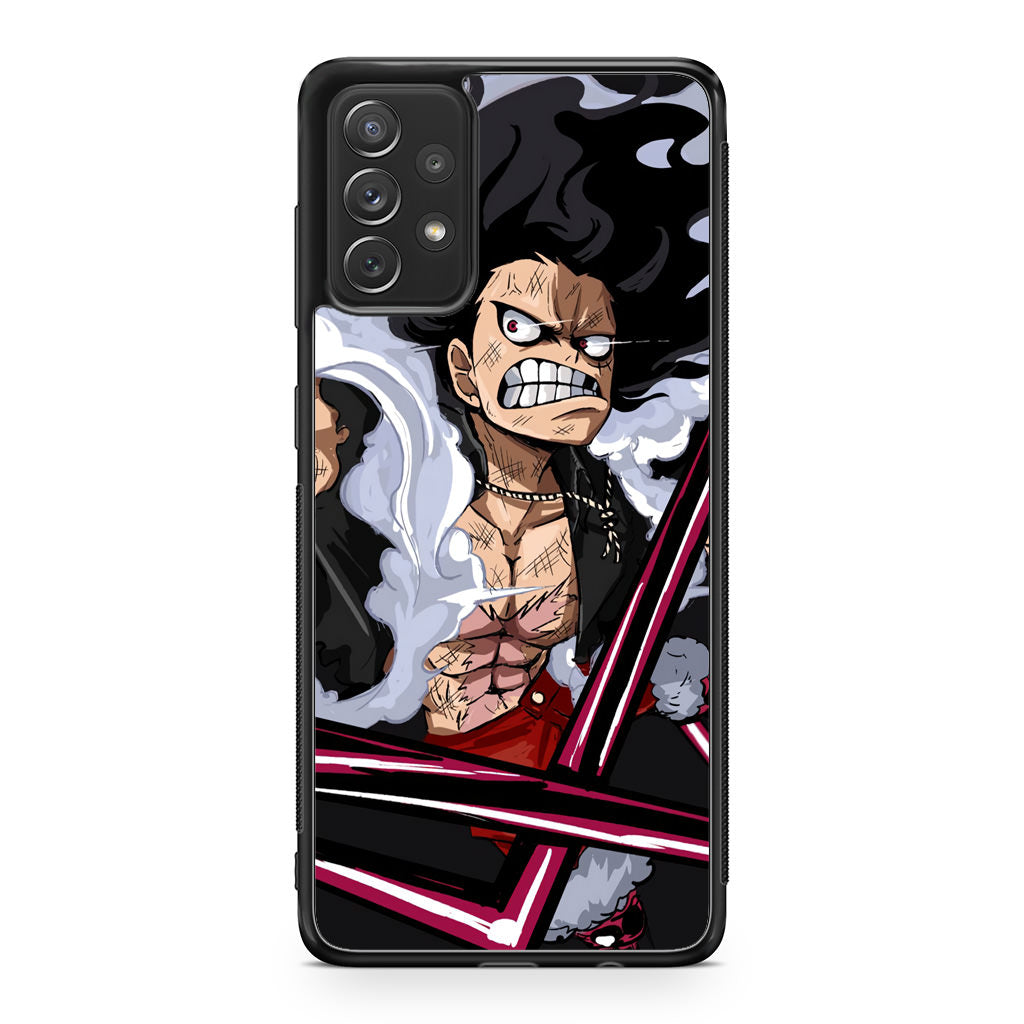 Luffy Snake Man Culverin Art Galaxy A53 5G Case