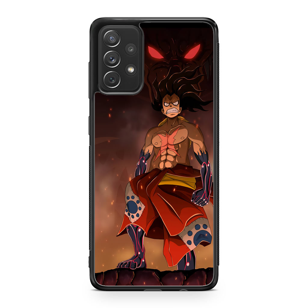 Luffy Snake Man Form Galaxy A32 / A52 / A72 Case