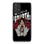 Luffy The Fourth Gear Black Galaxy A32 / A52 / A72 Case
