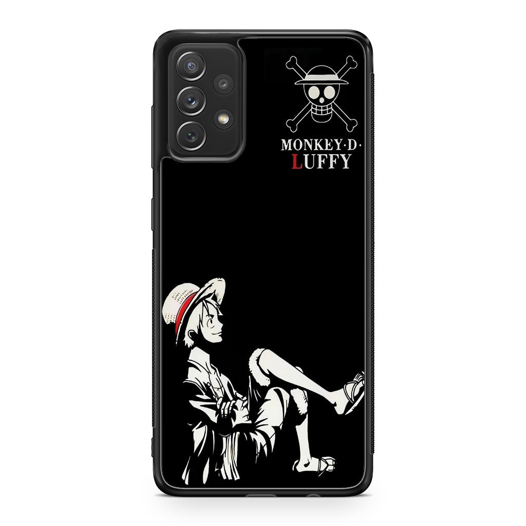 Monkey D Luffy Black And White Galaxy A23 5G Case