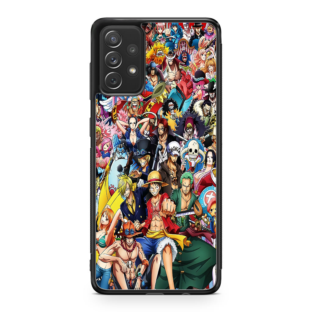 One Piece Characters In New World Galaxy A53 5G Case
