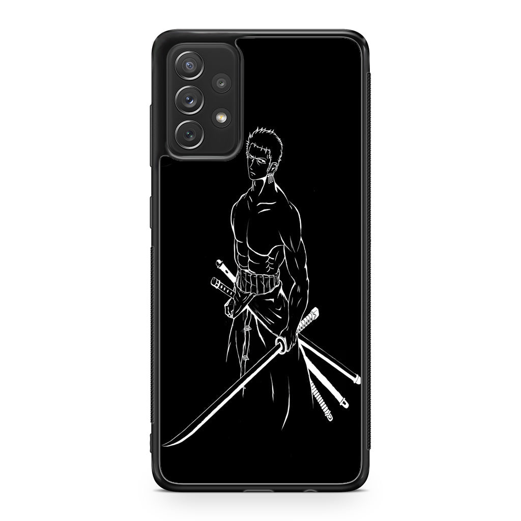 Roronoa Zoro Outlines Galaxy A23 5G Case