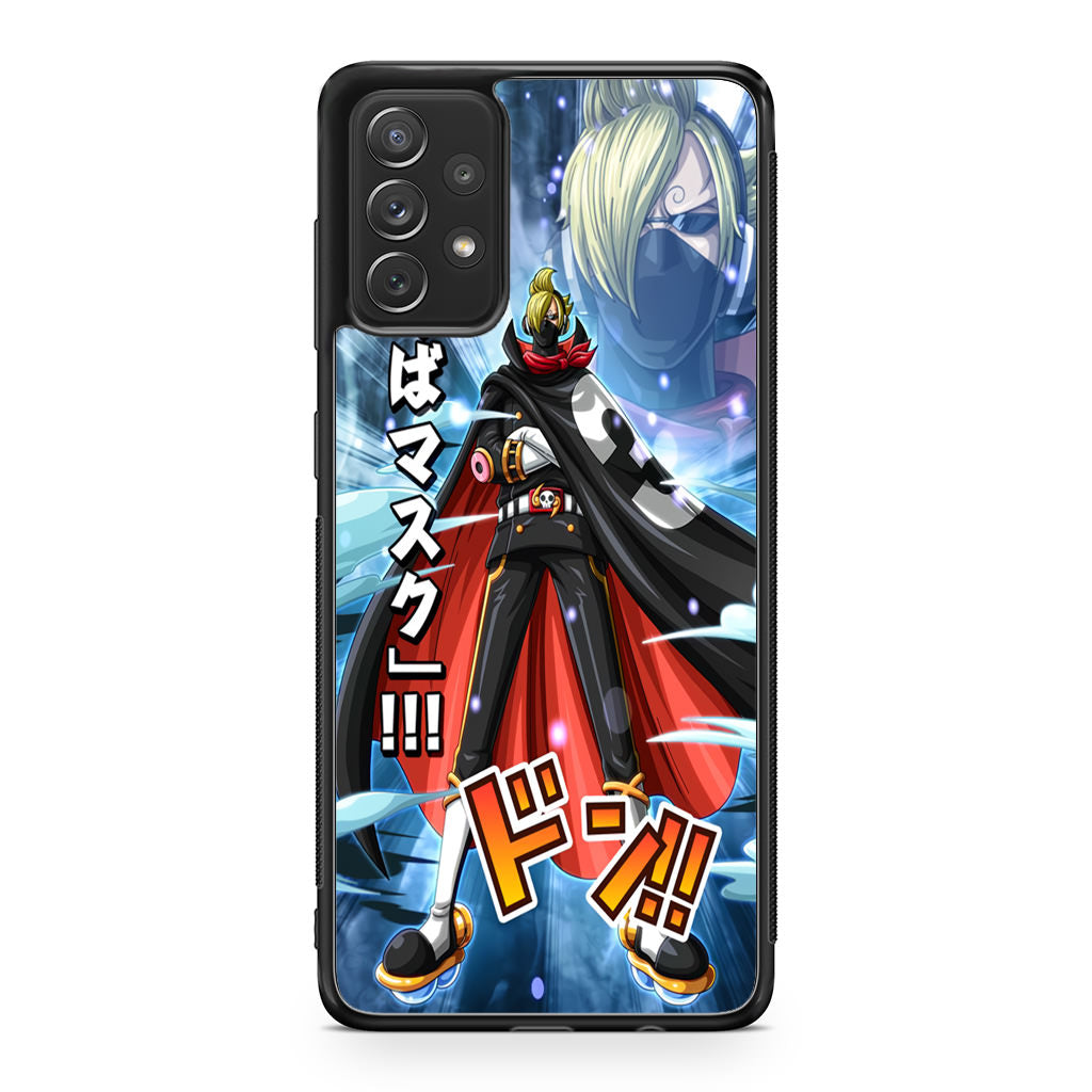 Stealth Black Sanji Galaxy A23 5G Case