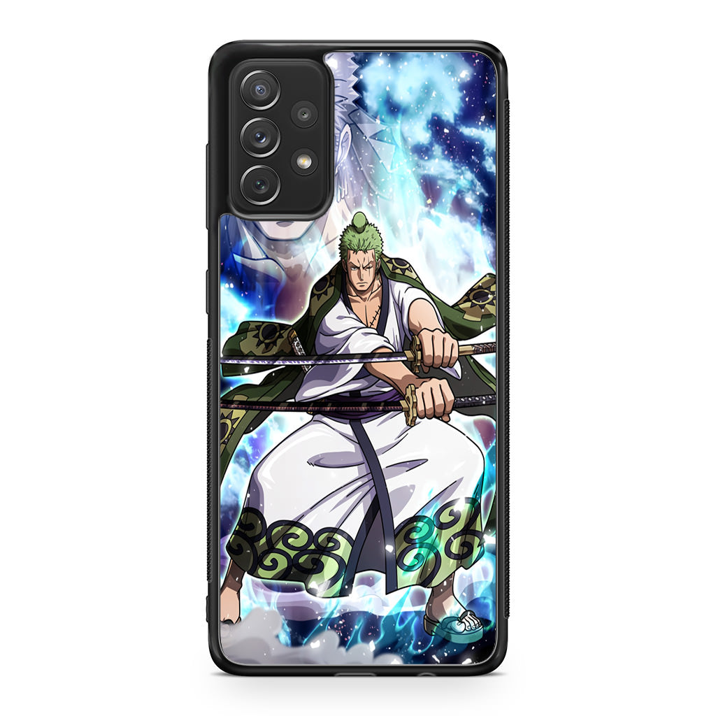 Zoro Two-Sword Style Arc Wano Galaxy A53 5G Case