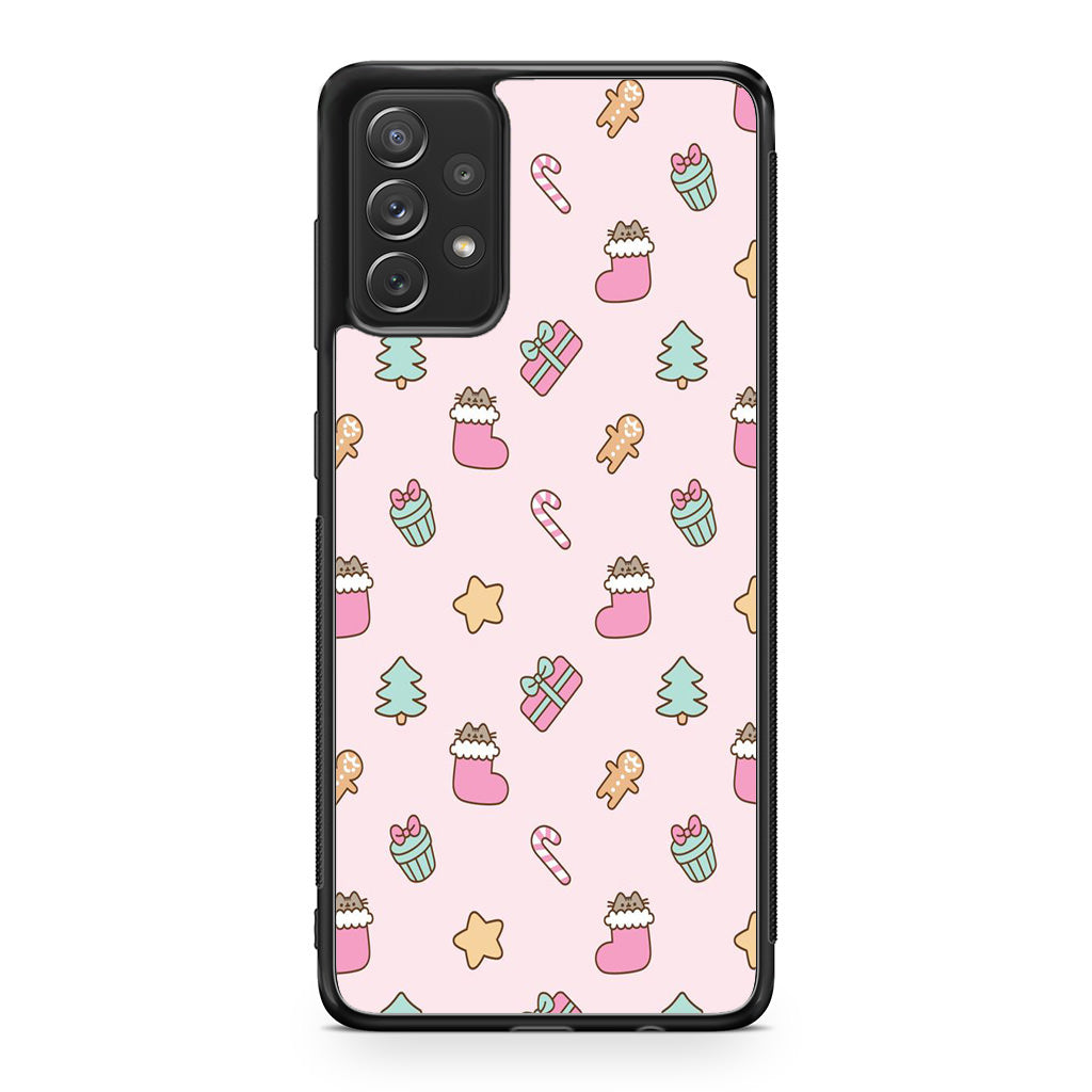 About Chrismas Pattern Galaxy A32 / A52 / A72 Case