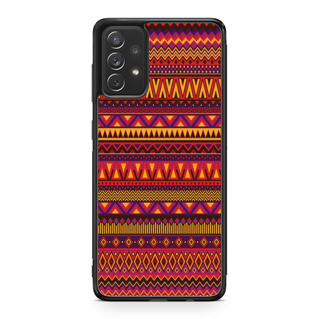 African Aztec Pattern Galaxy A53 5G Case