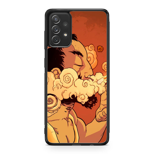 Artistic Psychedelic Smoke Galaxy A32 / A52 / A72 Case