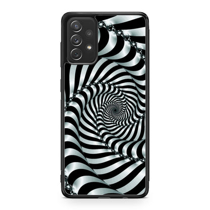 Artistic Spiral 3D Galaxy A23 5G Case