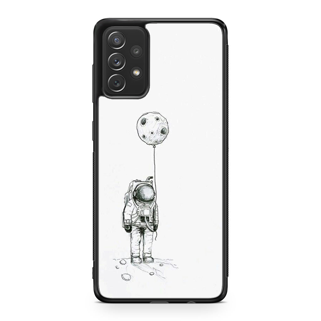 Astronaut Moon Balloon Galaxy A32 / A52 / A72 Case