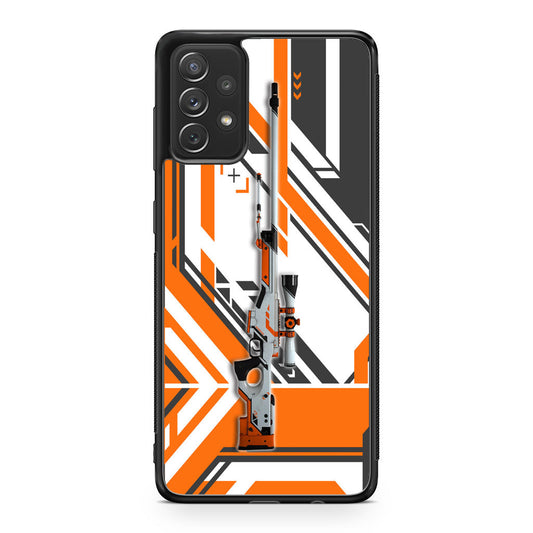 AWP Asiimov Galaxy A23 5G Case