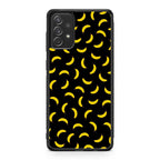 Bananas Fruit Pattern Black Galaxy A23 5G Case