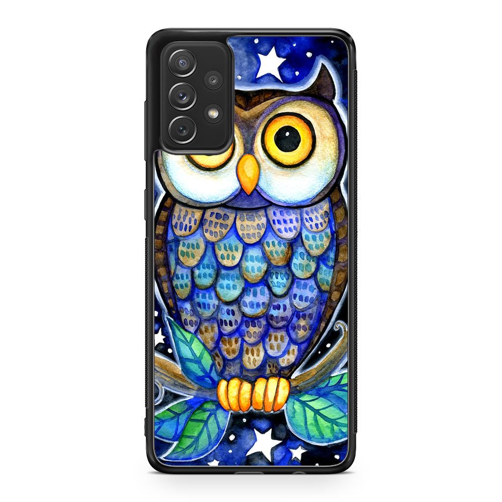 Bedtime Owl Galaxy A32 / A52 / A72 Case