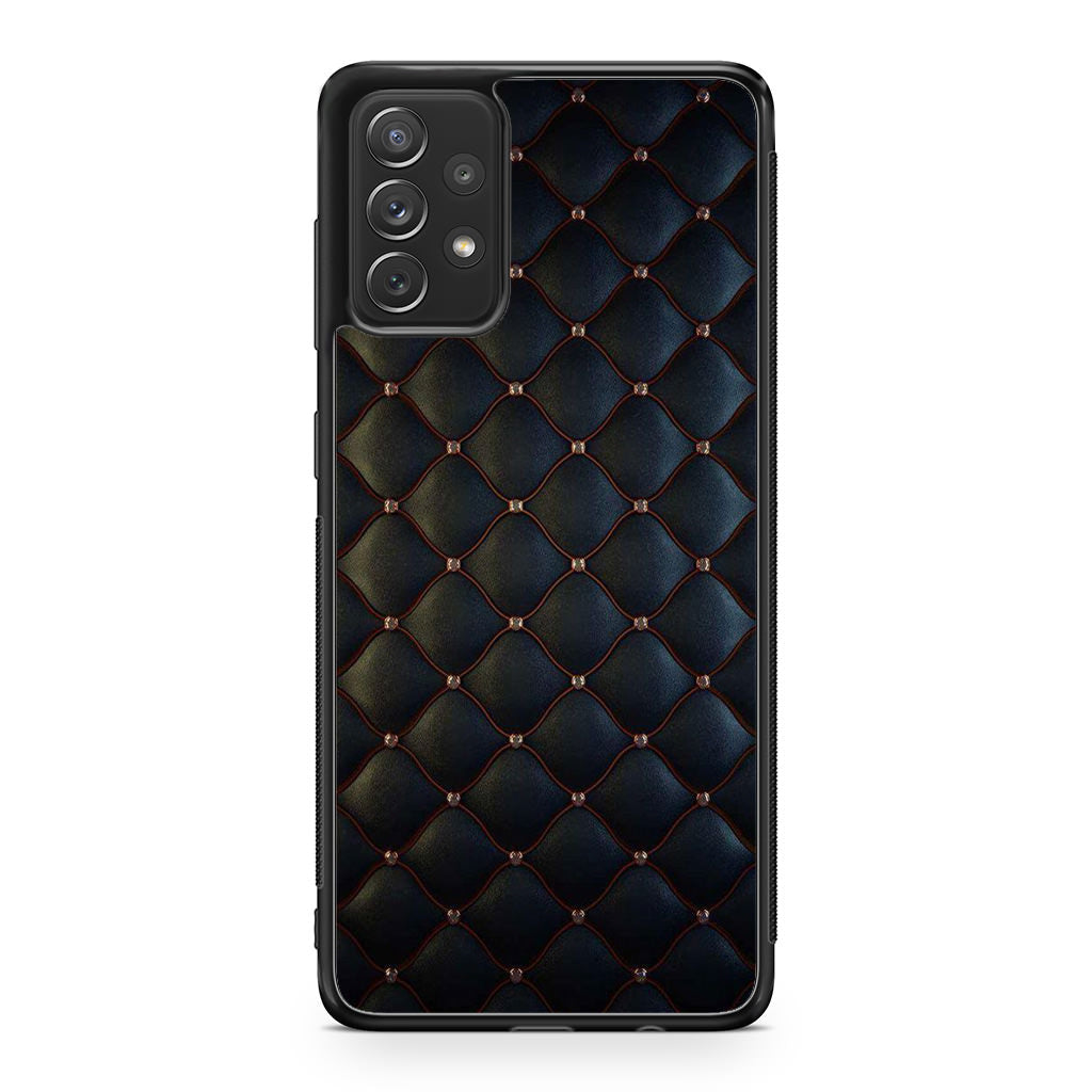 Black Royal Pattern Galaxy A32 / A52 / A72 Case