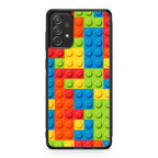 Blocks Rainbow Pattern Galaxy A32 / A52 / A72 Case