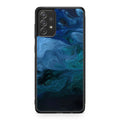 Blue Abstract Art Galaxy A32 / A52 / A72 Case