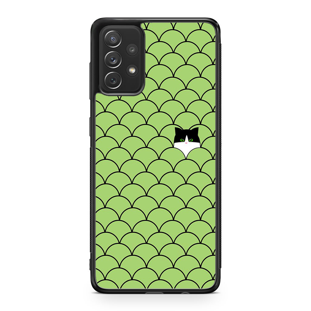 Cat Circles Galaxy A32 / A52 / A72 Case