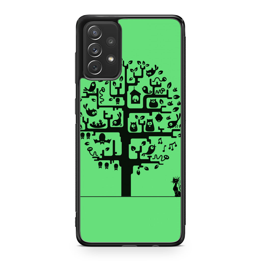 Cat Tree Galaxy A23 5G Case