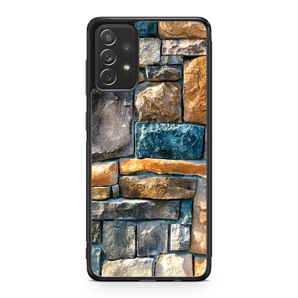 Colored Stone Piles Galaxy A32 / A52 / A72 Case