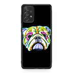 Colorful Bulldog Art Galaxy A23 5G Case