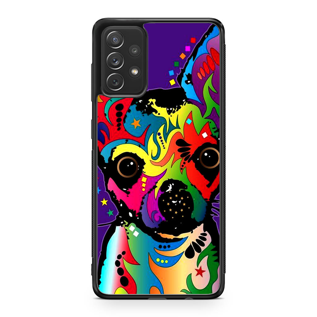 Colorful Chihuahua Galaxy A32 / A52 / A72 Case