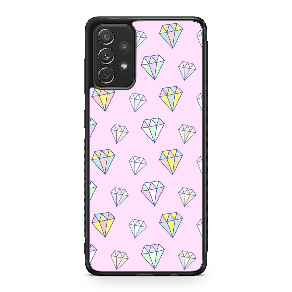 Diamonds Pattern Galaxy A23 5G Case