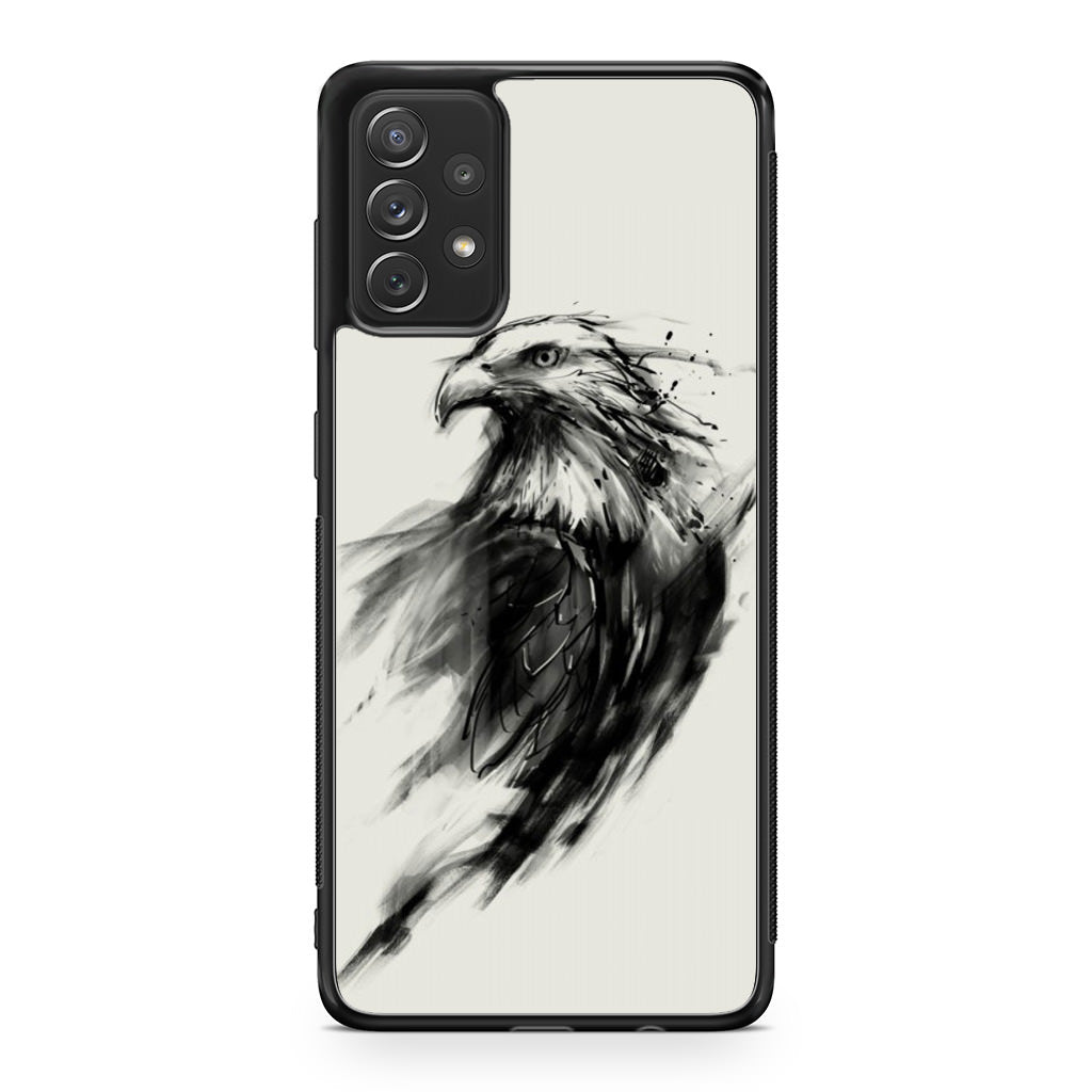 Eagle Art Black Ink Galaxy A23 5G Case