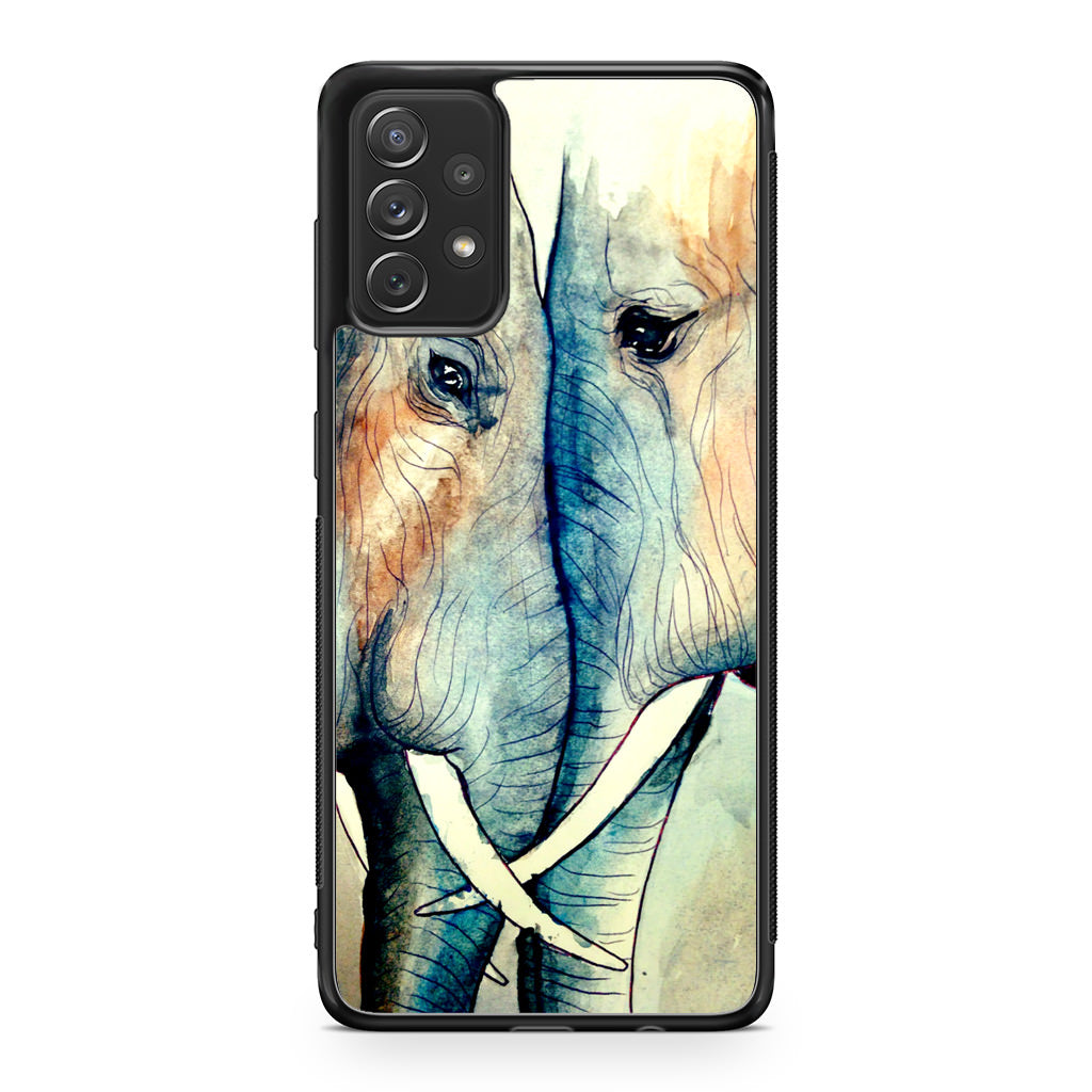 Elephants Sadness Galaxy A23 5G Case