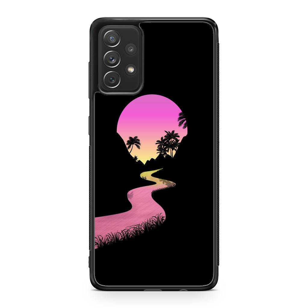 Flow To The Estuary Galaxy A53 5G Case