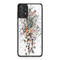 Fragmantacia Art Human Abstract Galaxy A53 5G Case