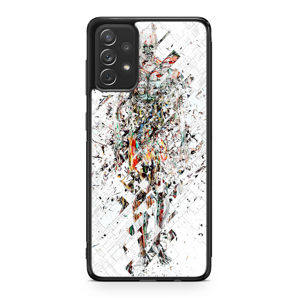 Fragmantacia Art Human Abstract Galaxy A23 5G Case