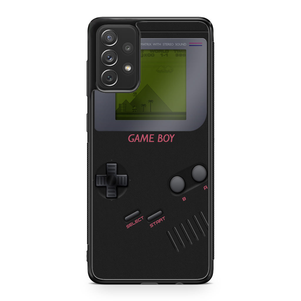 Game Boy Black Model Galaxy A53 5G Case