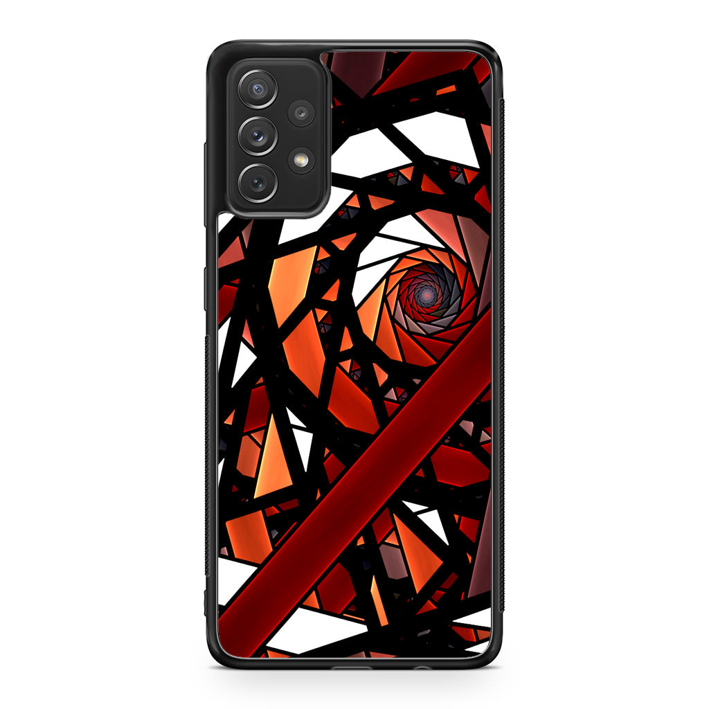 Geometric Galaxy A23 5G Case