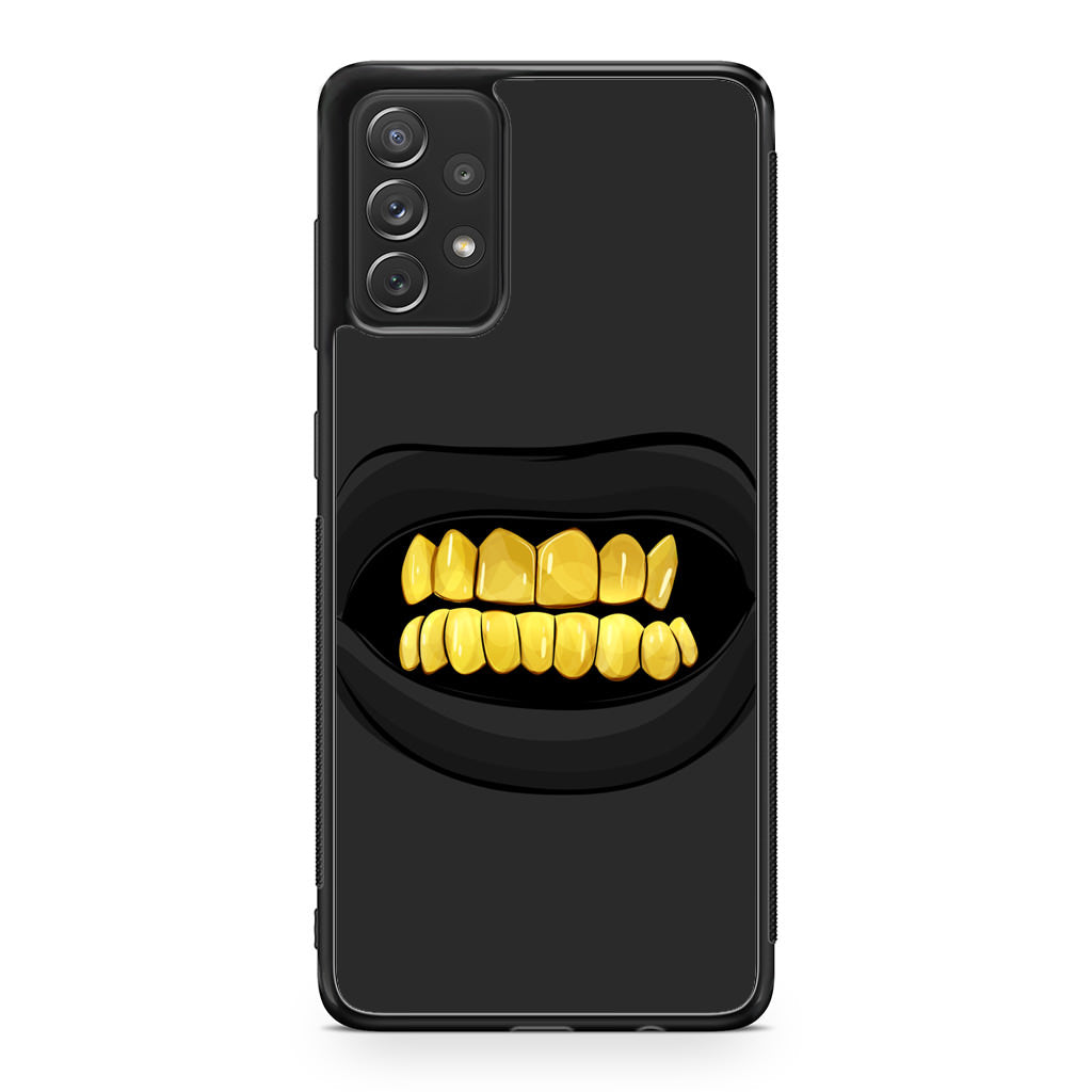 Gold Grillz Galaxy A23 5G Case