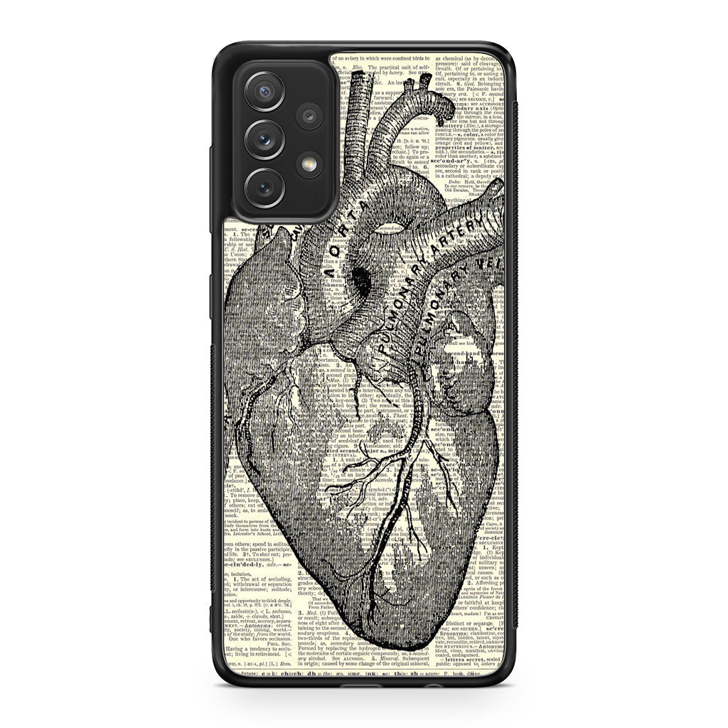 Heart Book Art Galaxy A23 5G Case