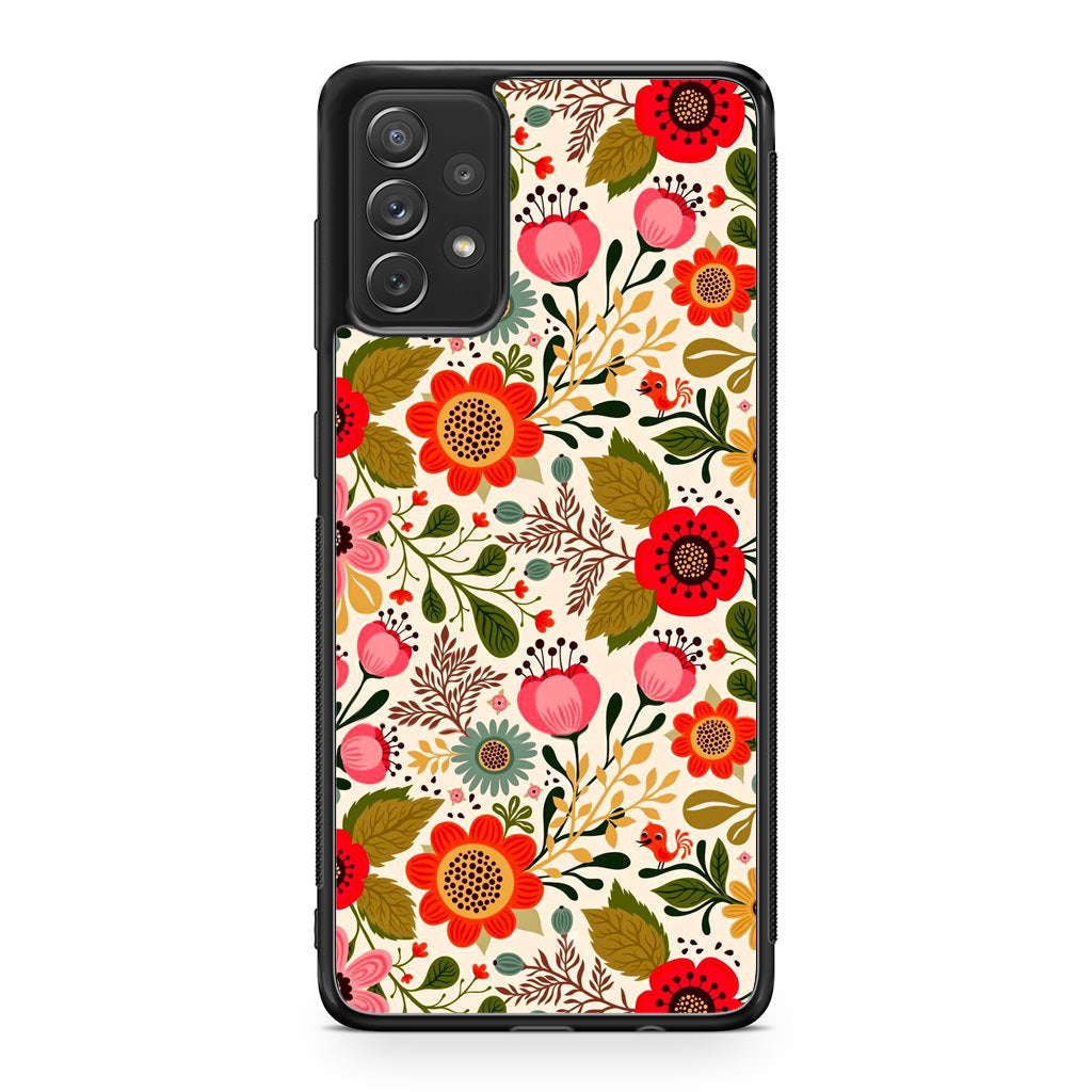 Hello Spring Pattern Galaxy A23 5G Case