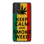 Keep Calm And Smoke Weed Galaxy A53 5G Case
