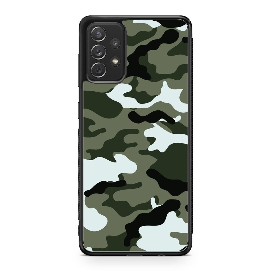Military Green Camo Galaxy A23 5G Case