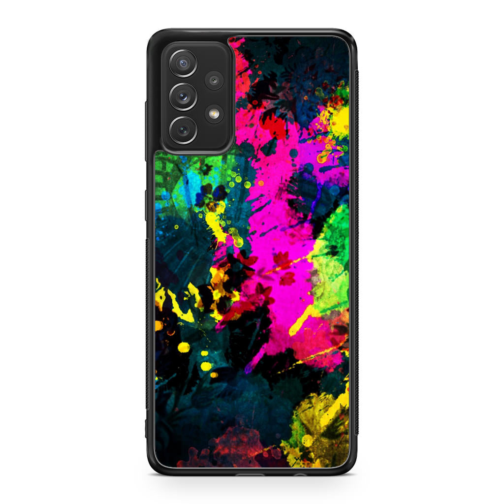 Mixture Colorful Paint Galaxy A23 5G Case