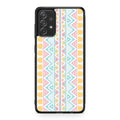 Peach Aztec Pattern Galaxy A23 5G Case