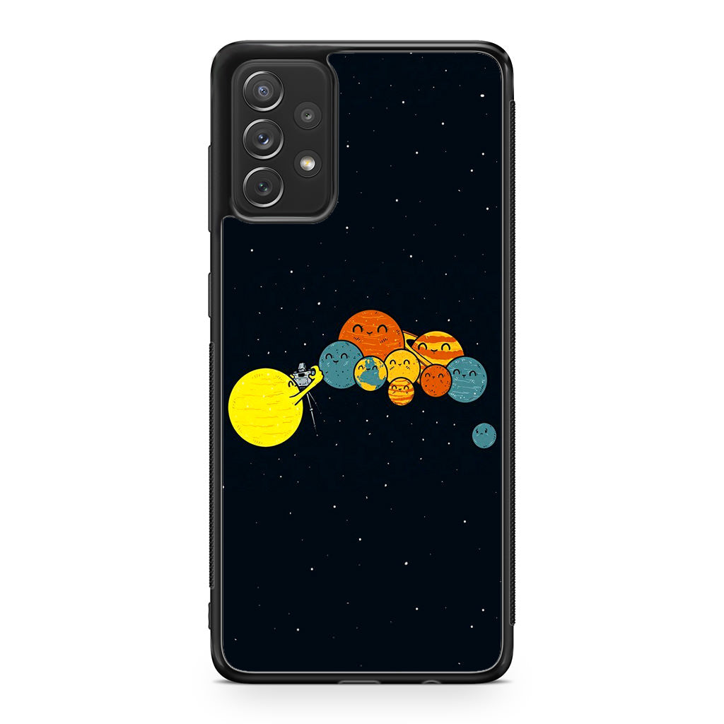 Planet Cute Illustration Galaxy A23 5G Case
