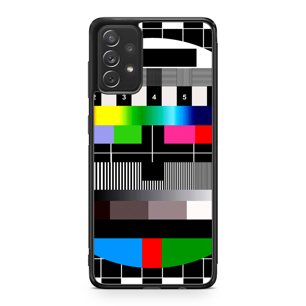 Scheme Pause TV Colorful Mesh Galaxy A23 5G Case