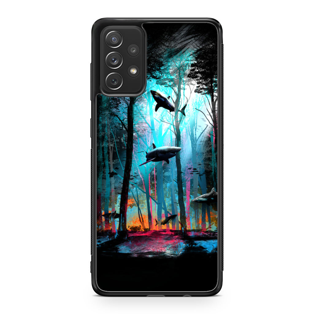 Shark Forest Galaxy A23 5G Case