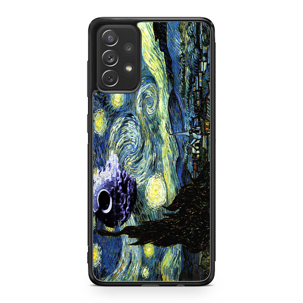 Skellington on a Starry Night Galaxy A23 5G Case