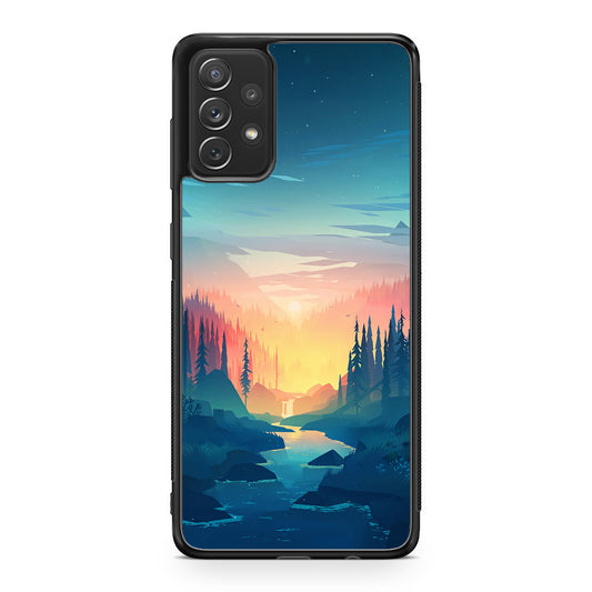Sunset at The River Galaxy A23 5G Case