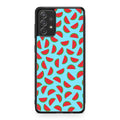 Watermelon Fruit Pattern Blue Galaxy A23 5G Case