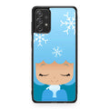 Winter Afro Girl Galaxy A23 5G Case